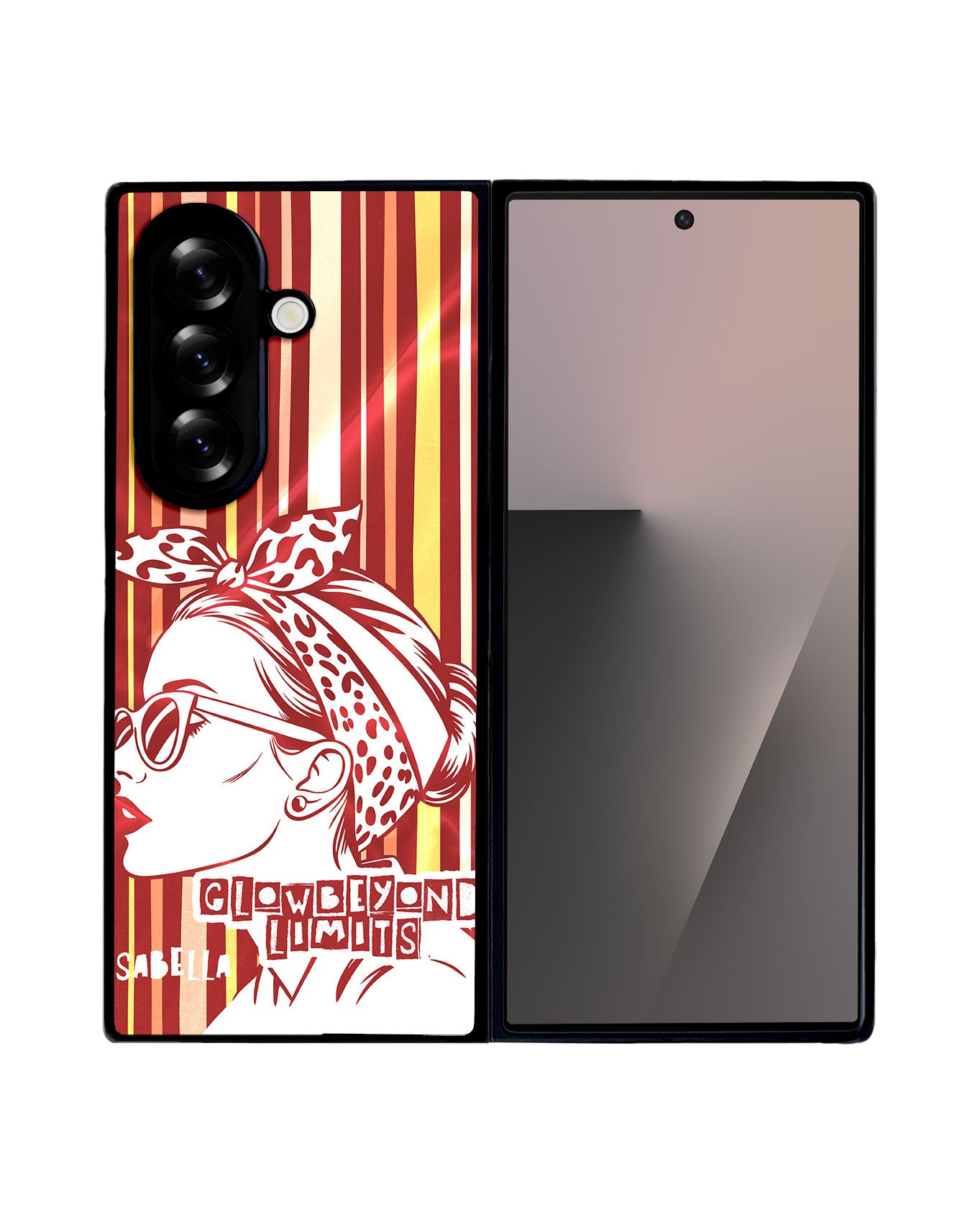 Android Premium Glam Case - Bold in Red