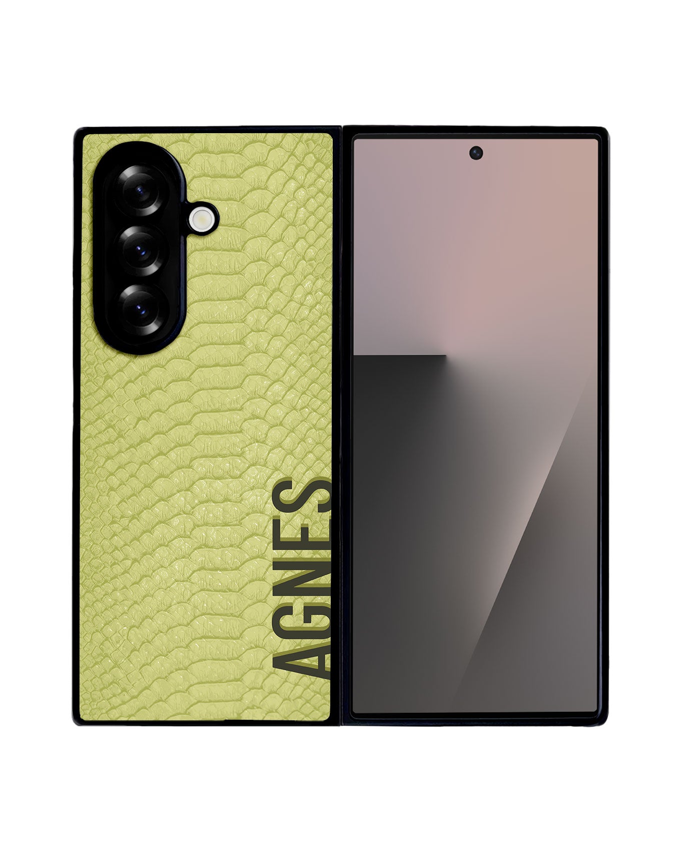 Android Premium Glam Case - Green Serpentine