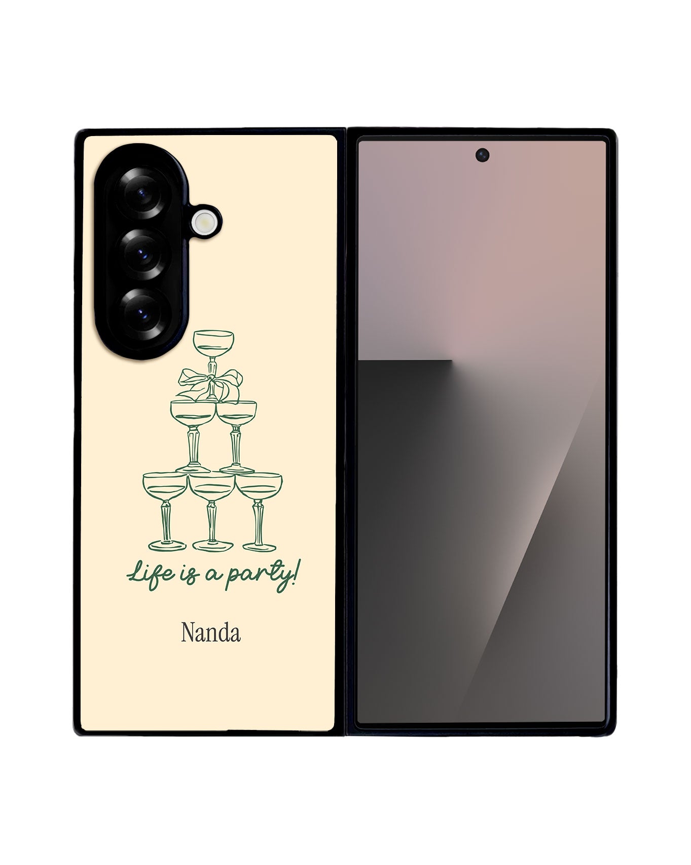 Android Premium Glam Case - Life Is A Party