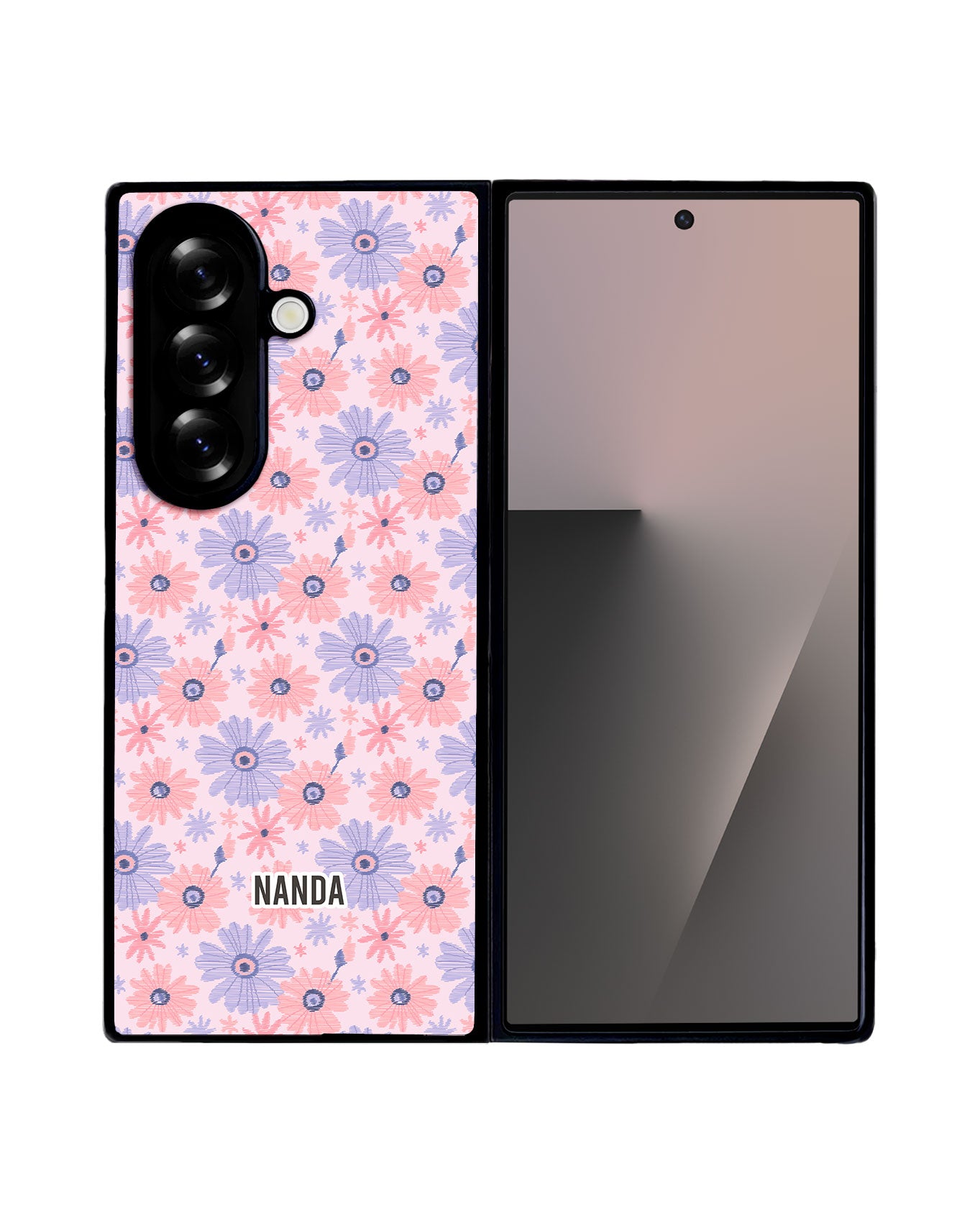 Android Premium Glam Case - Lilac Meadow