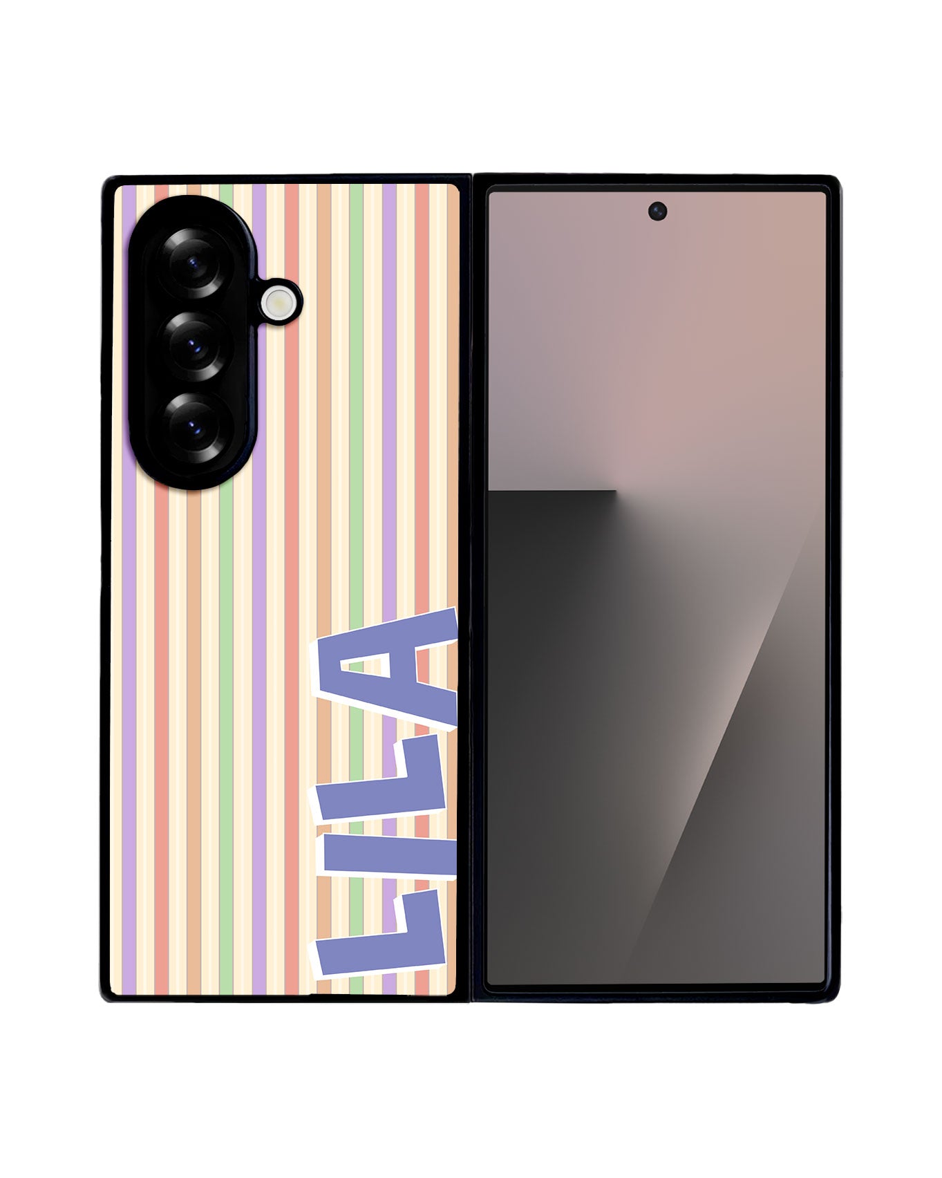 Android Premium Glam Case - Rainbow Linen