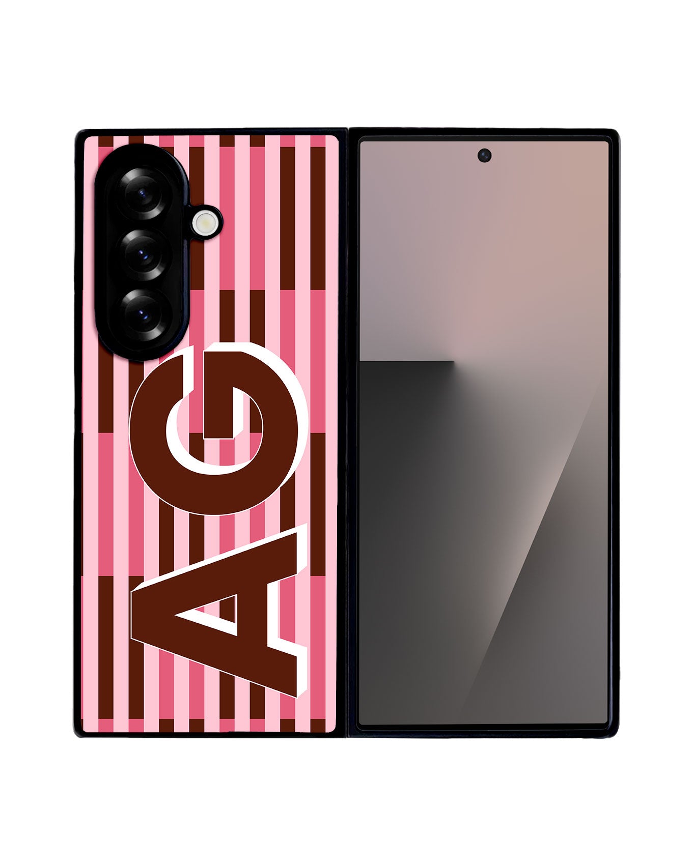 Android Premium Glam Case - Strawberry Mocha