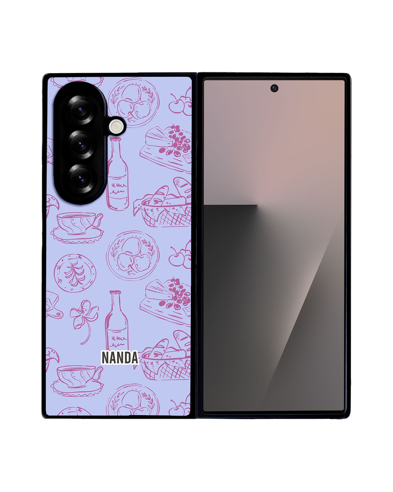 Android Premium Glam Case - Tea & Treats