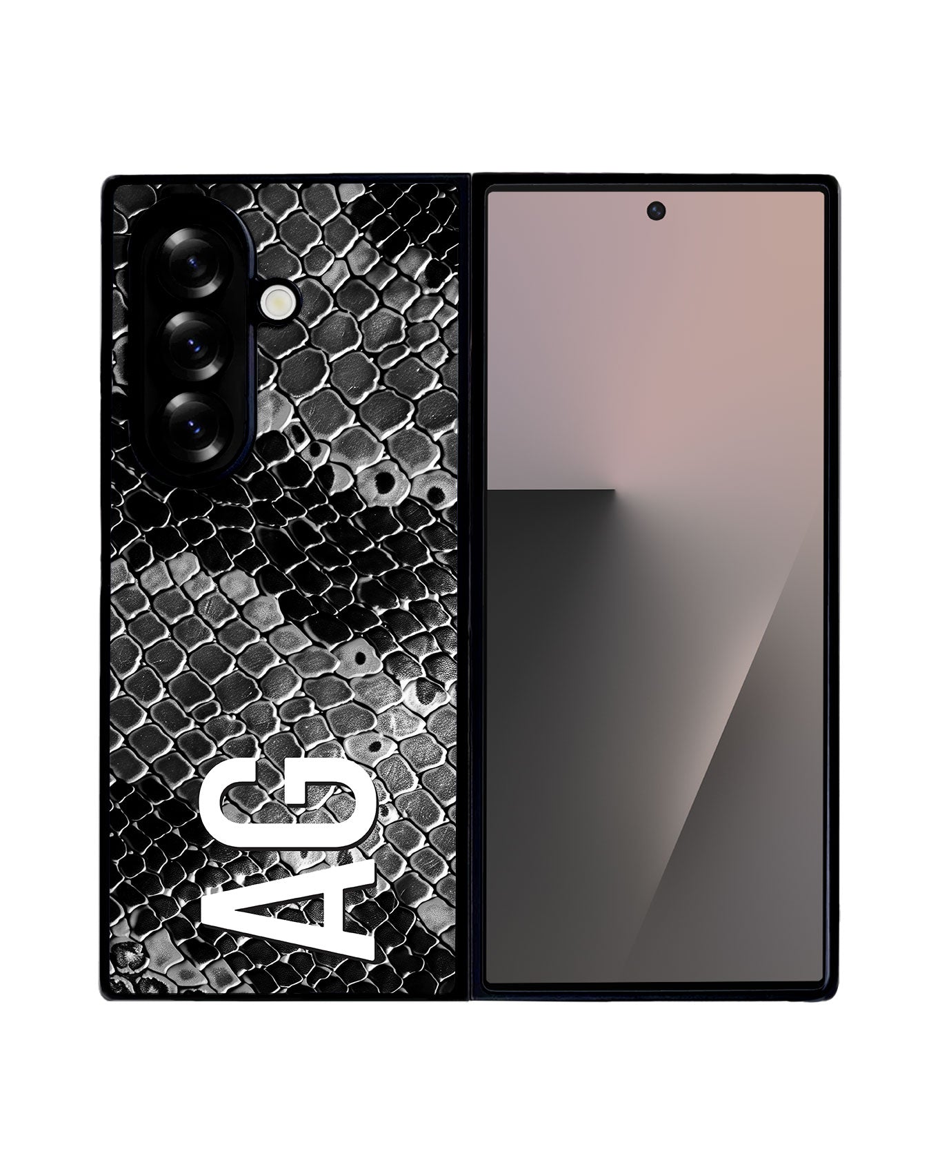 Android Premium Glam Case - Noir Serpentine