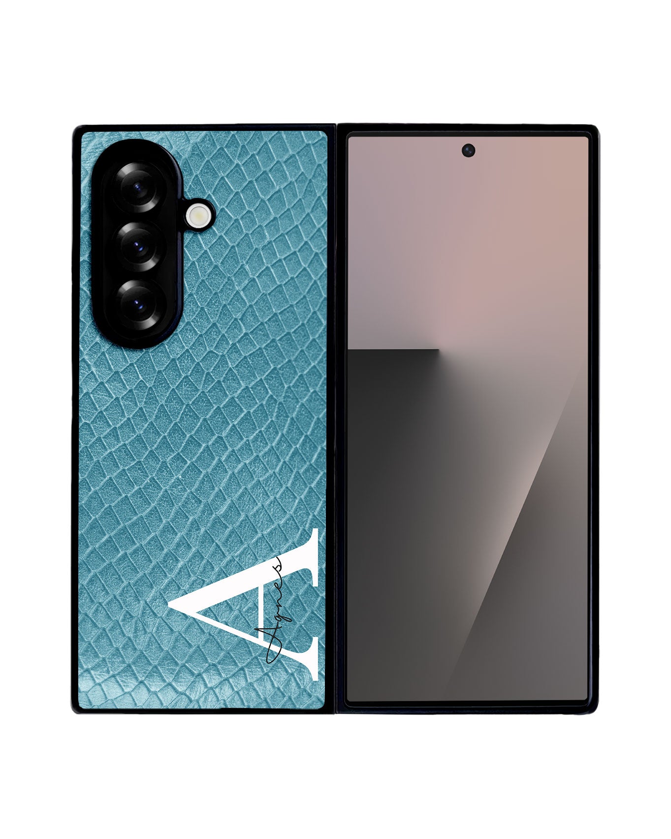 Android Premium Glam Case - Turquoise Serpentine