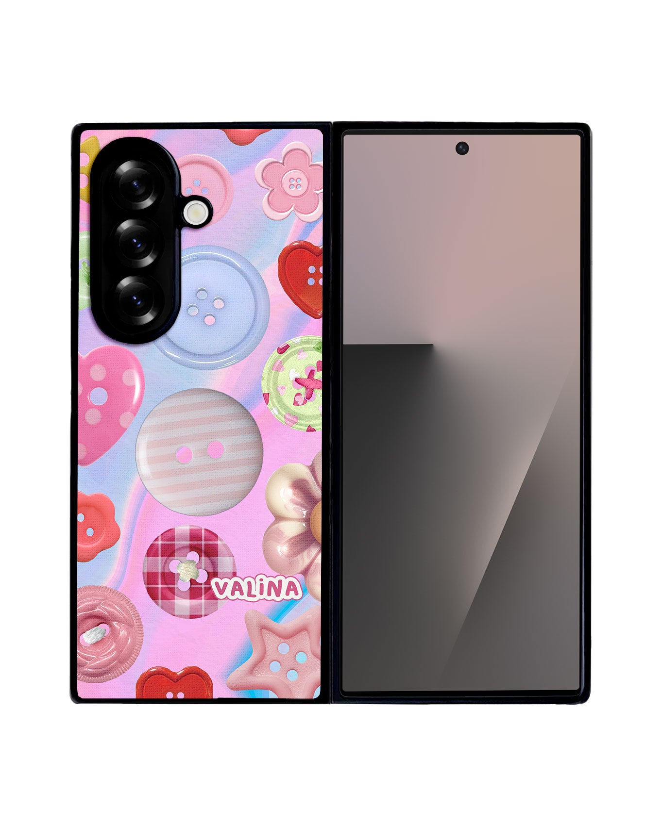 Android Premium Glam Case - Buttons