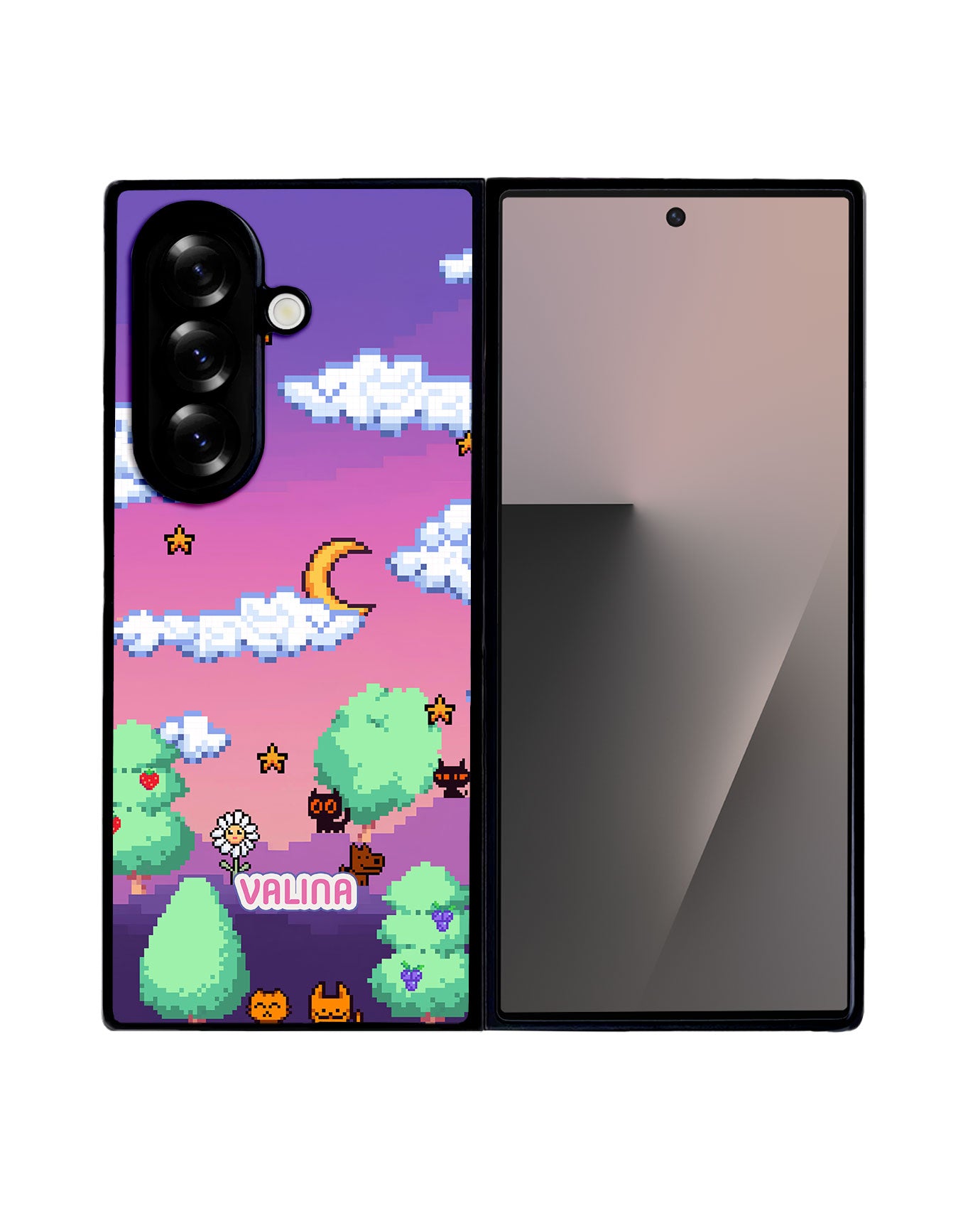 Android Premium Glam Case - Candy Pixel