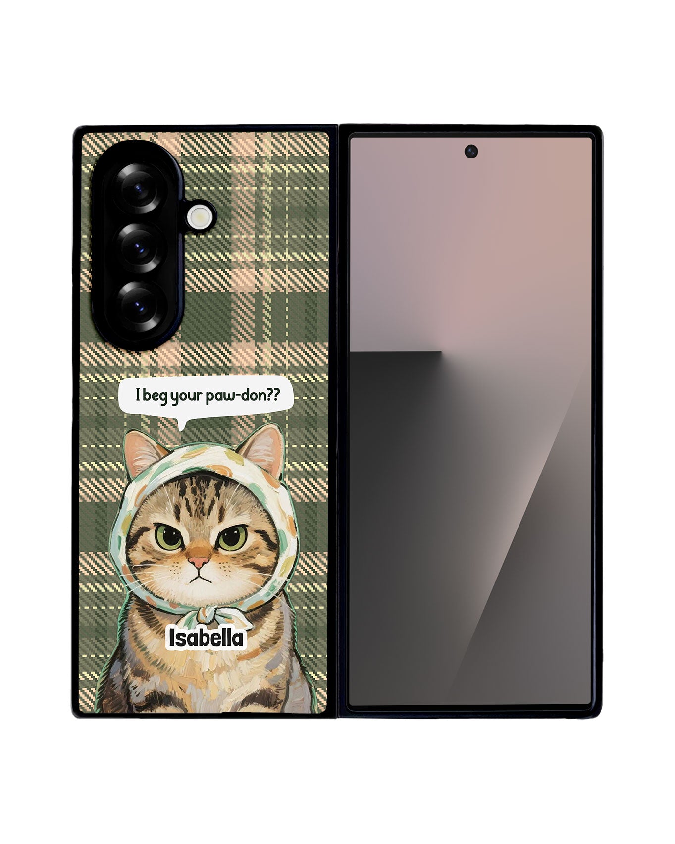 Android Premium Glam Case - I Beg ur Pawdon