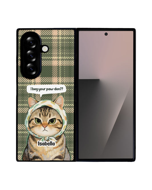 Android Premium Glam Case - I Beg ur Pawdon