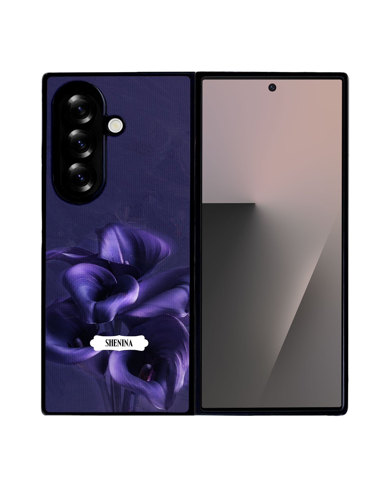 Android Premium Glam Case - Midnight Bloom
