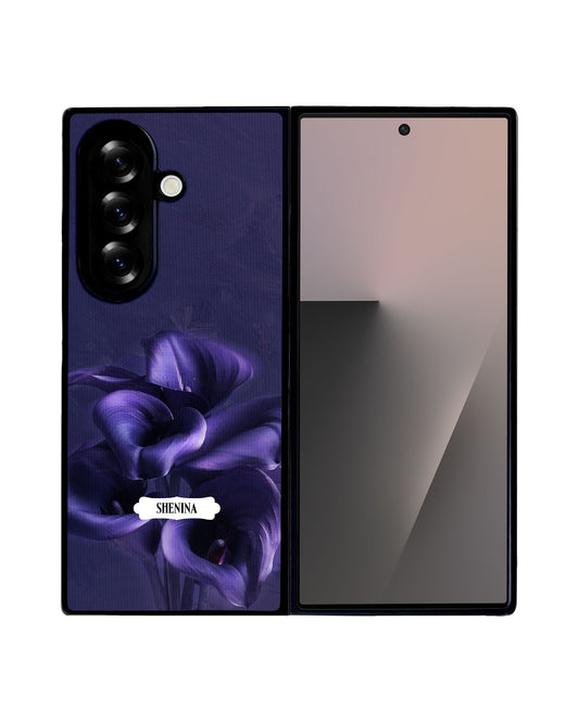 Android Premium Glam Case - Midnight Bloom