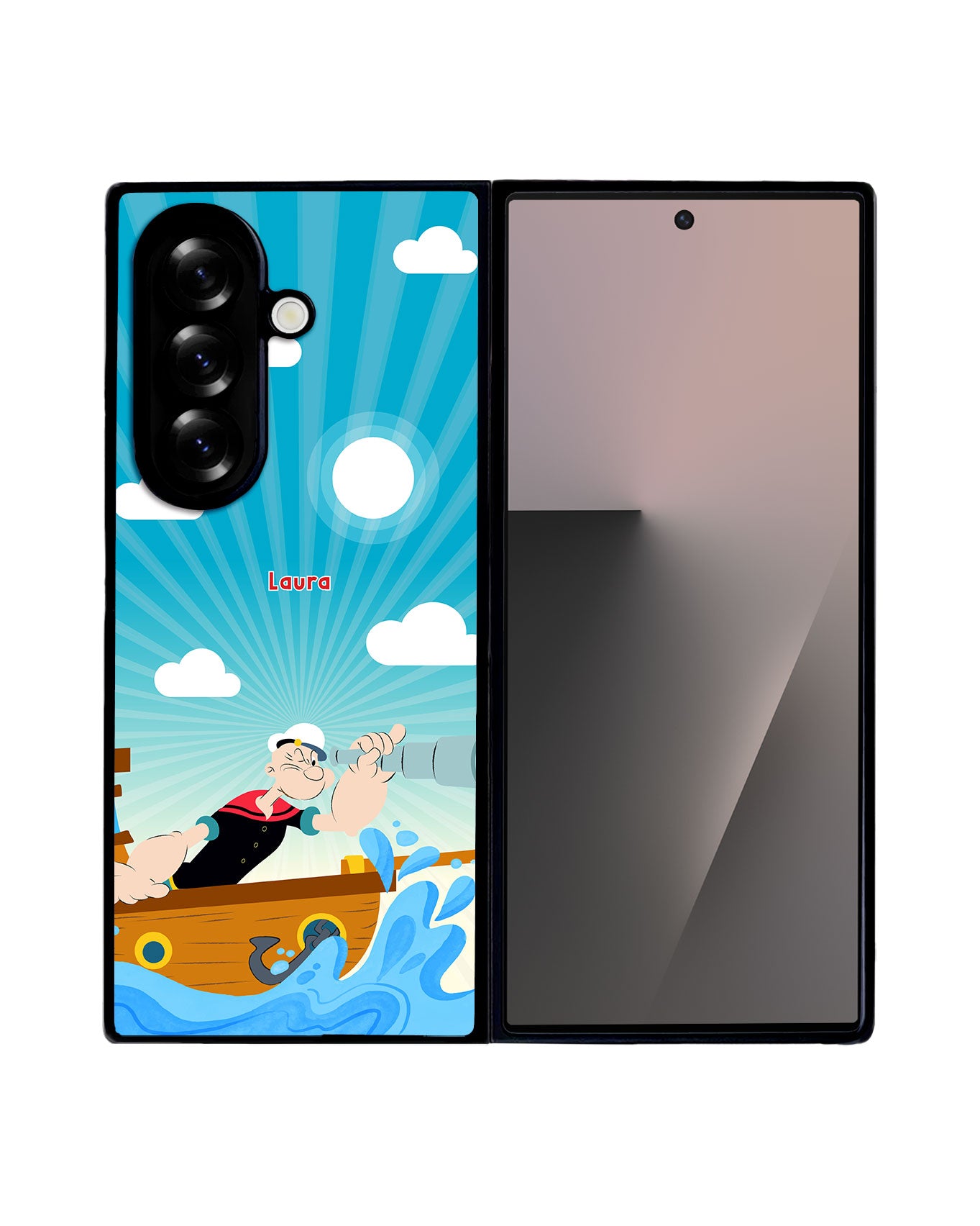 Android Premium Glam Case - Popeye in The Sea
