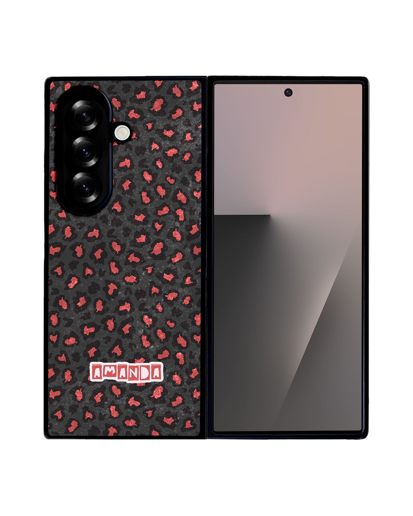Android Premium Glam Case - Red Chaos