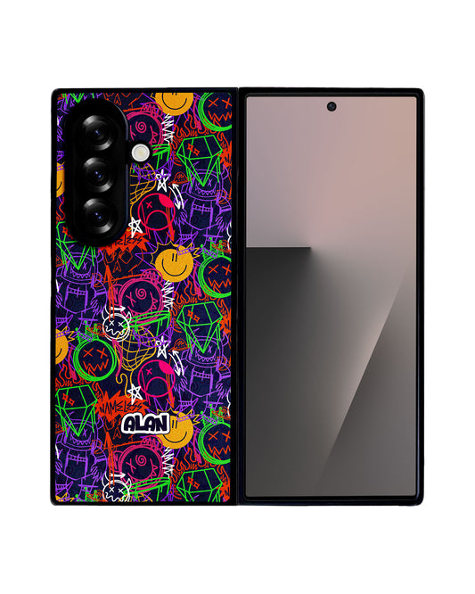 Android Premium Glam Case - Scribbles