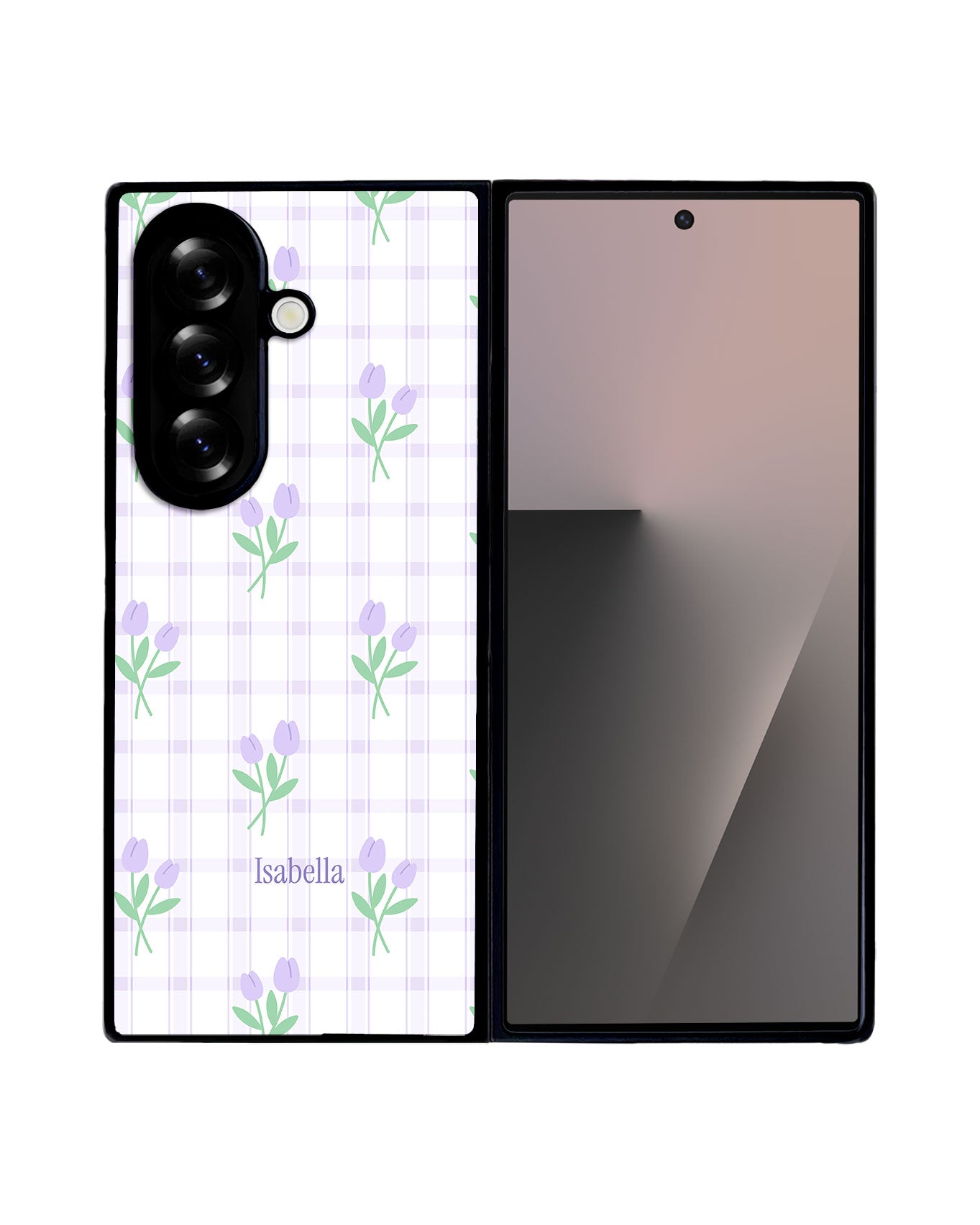 Android Premium Glam Case - Soft Tulips
