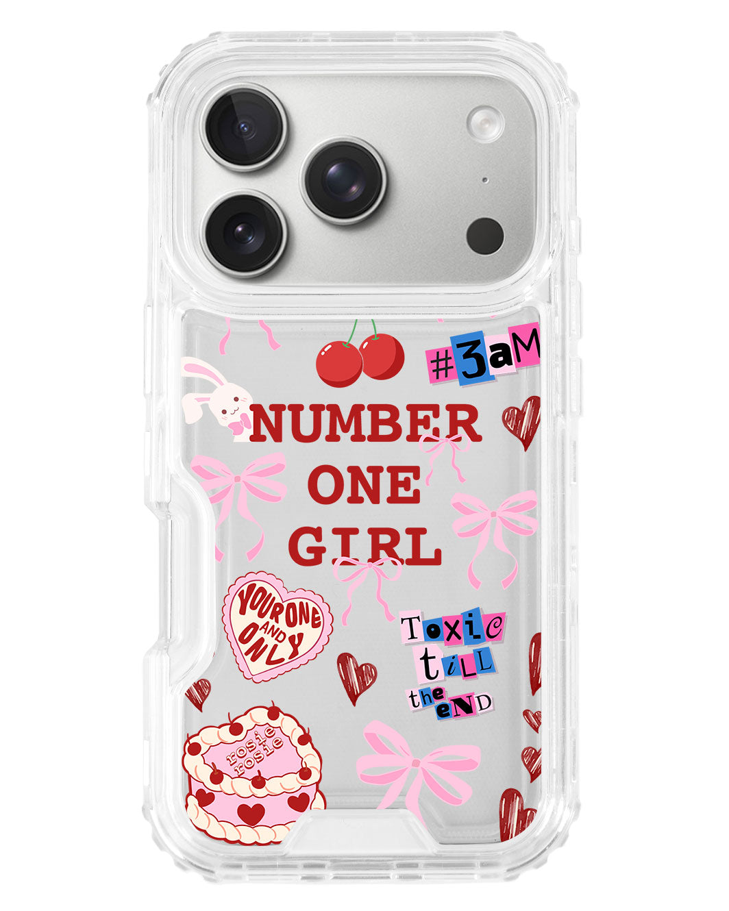 iPhone Triple Armour Case - BLACKPINK Rose 1