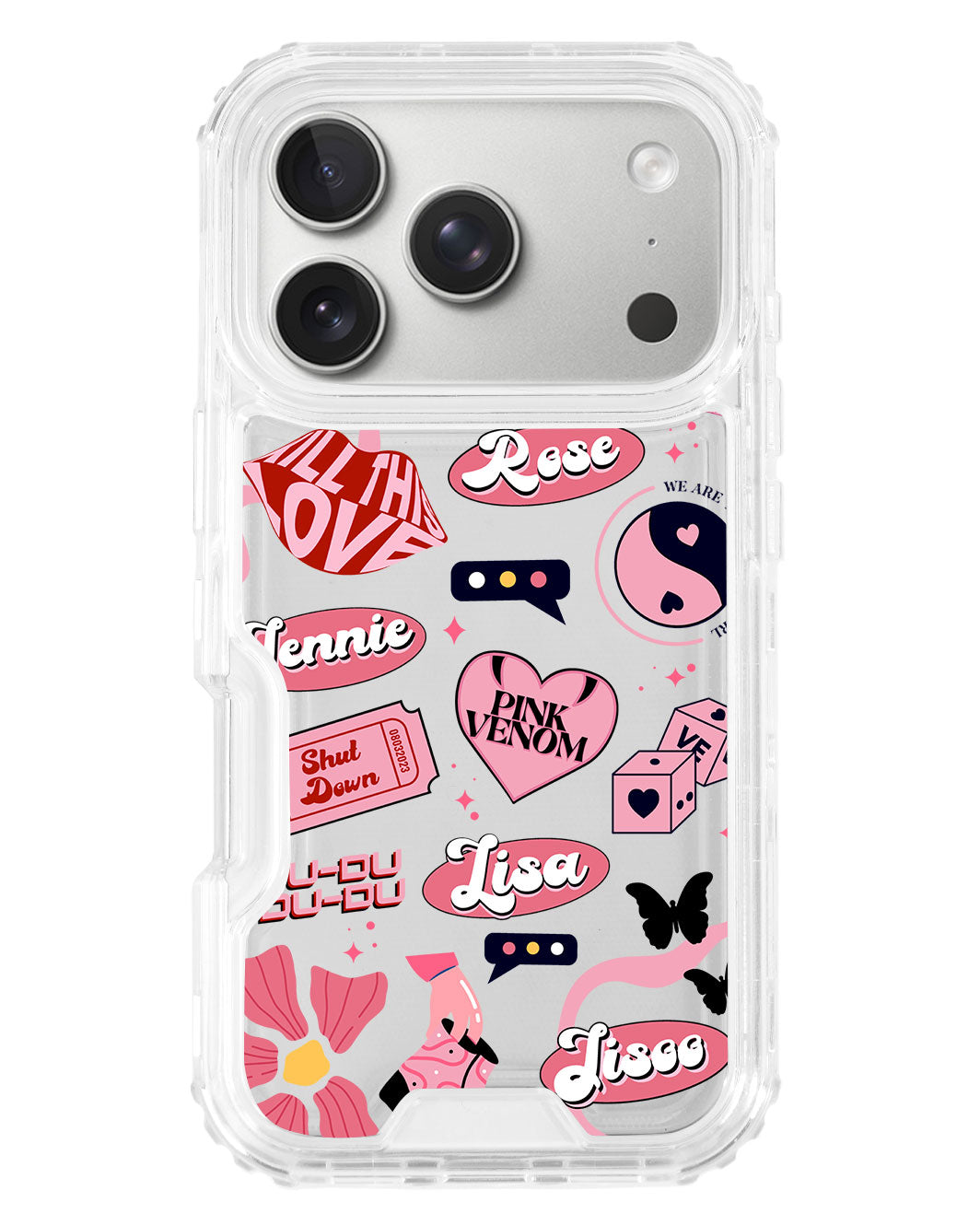 iPhone Triple Armour Case - Blackpink 1