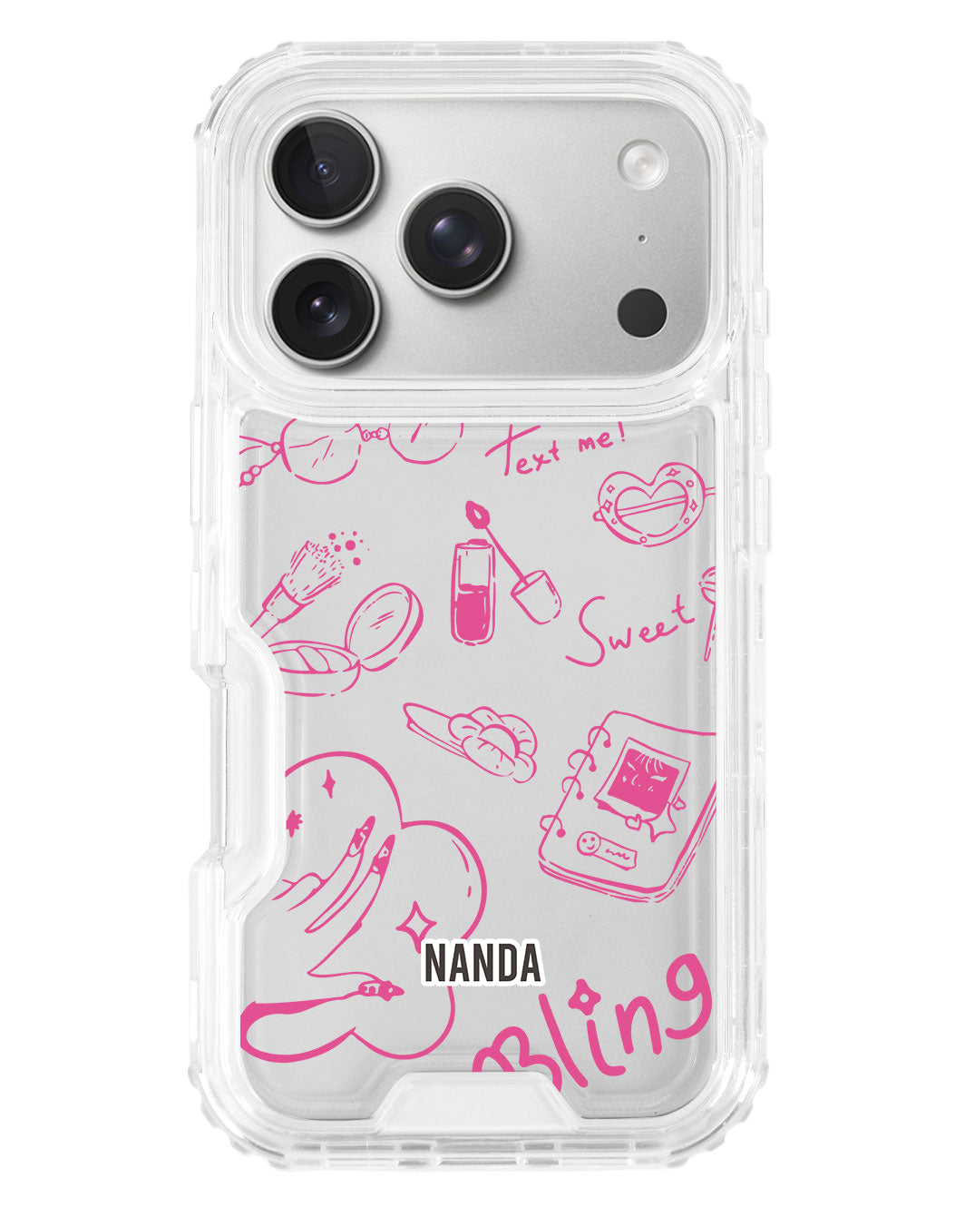 iPhone Triple Armour Case - Girly Notes