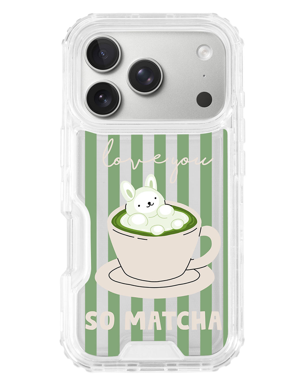 iPhone Triple Armour Case - Matcha Love