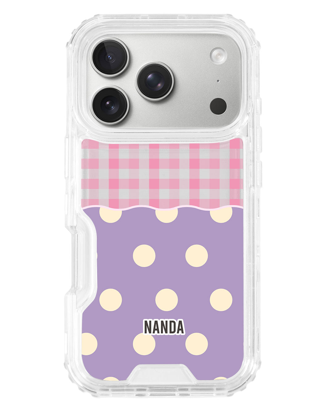 iPhone Triple Armour Case - Pink Picnic Day