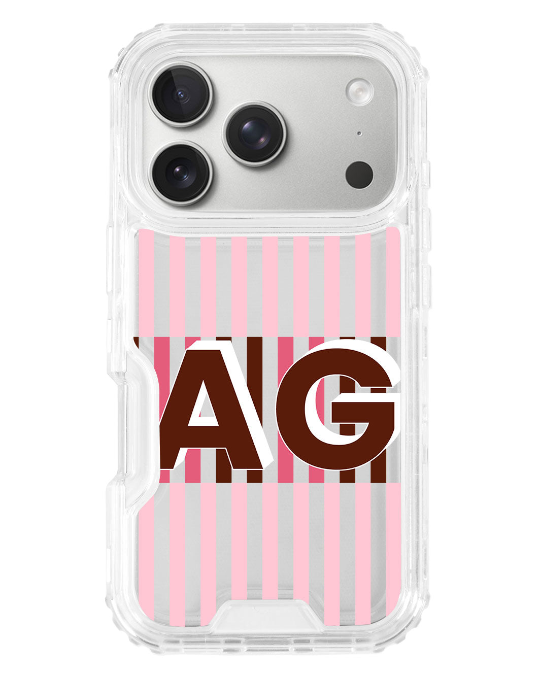 iPhone Triple Armour Case - Strawberry Mocha B