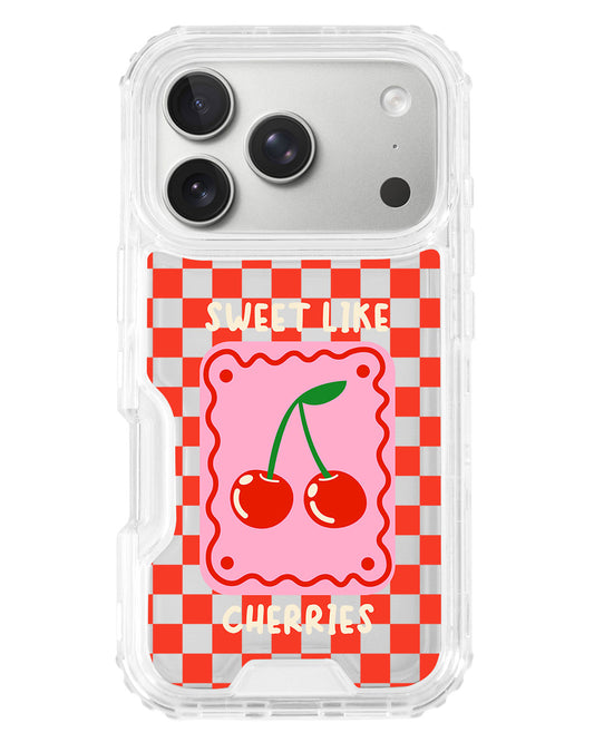 iPhone Triple Armour Case - Sweet Like Cherries