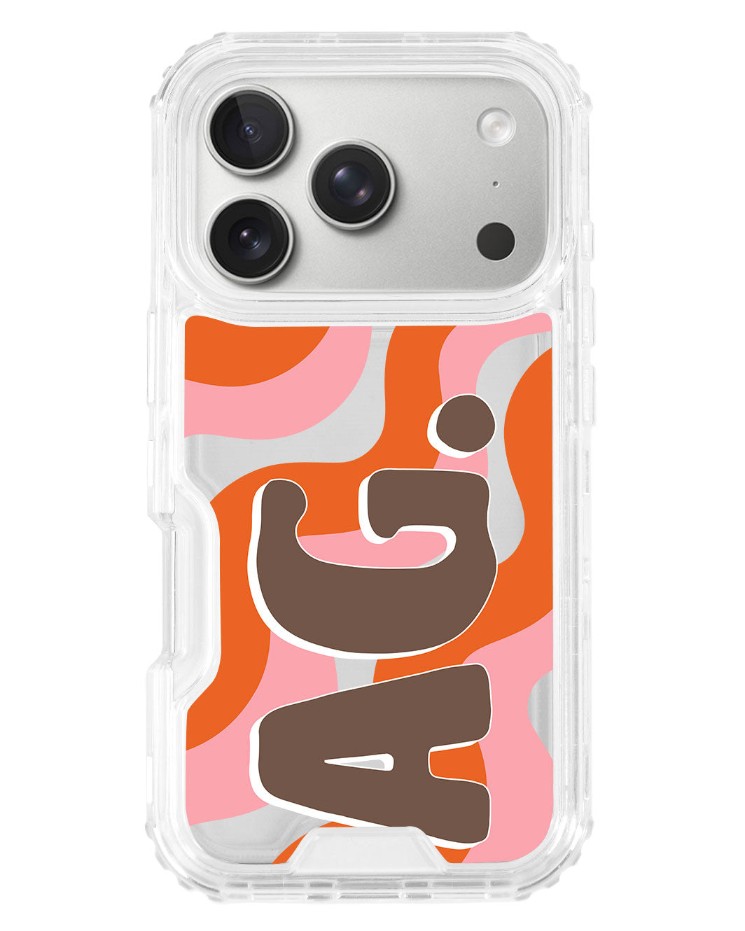 iPhone Triple Armour Case - Tangerine Twist