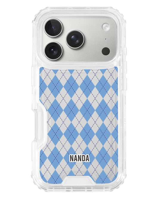 iPhone Triple Armour Case - Winter Argyle