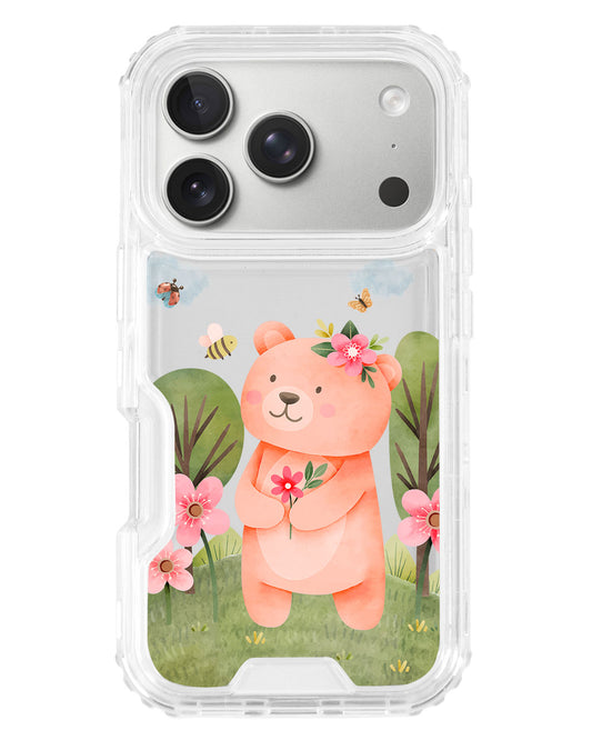 iPhone Triple Armour Case - Bear In Spring