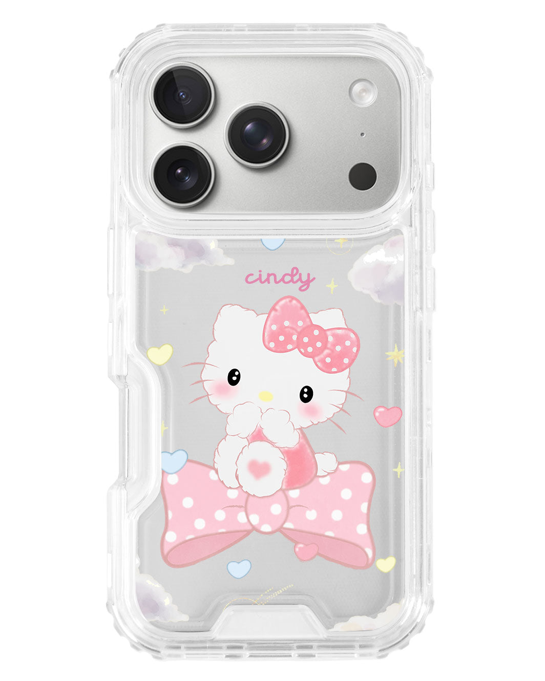 iPhone Triple Armour Case - Cute Kitty