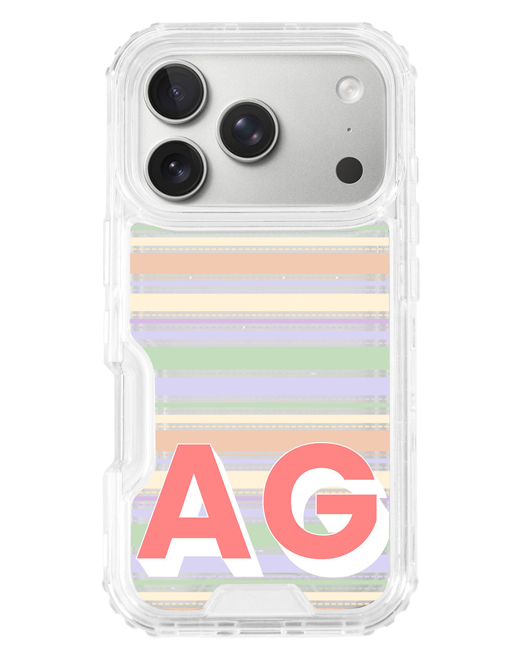 iPhone Triple Armour Case - Dreamy Pastels B