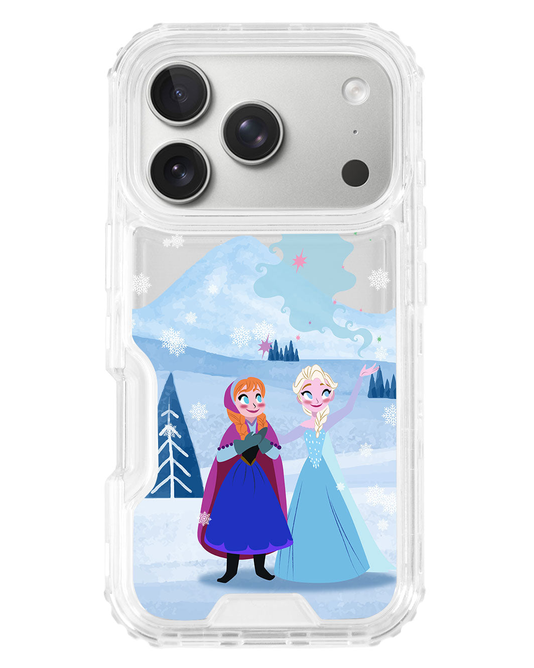 iPhone Triple Armour Case - Elsa And Anna
