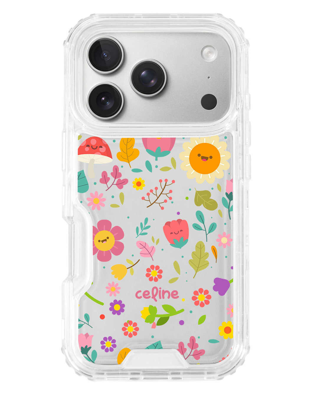 iPhone Triple Armour Case - Fun Floral