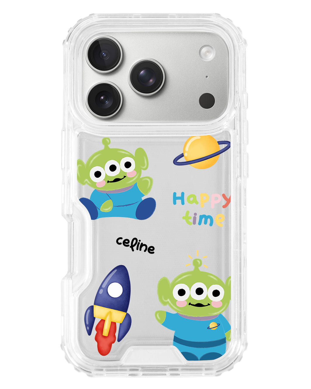 iPhone Triple Armour Case - Little Green Men