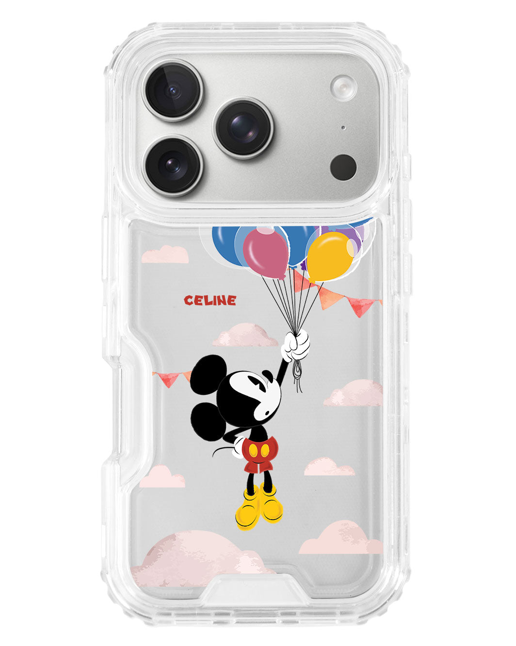 iPhone Triple Armour Case - Mickey Balloon