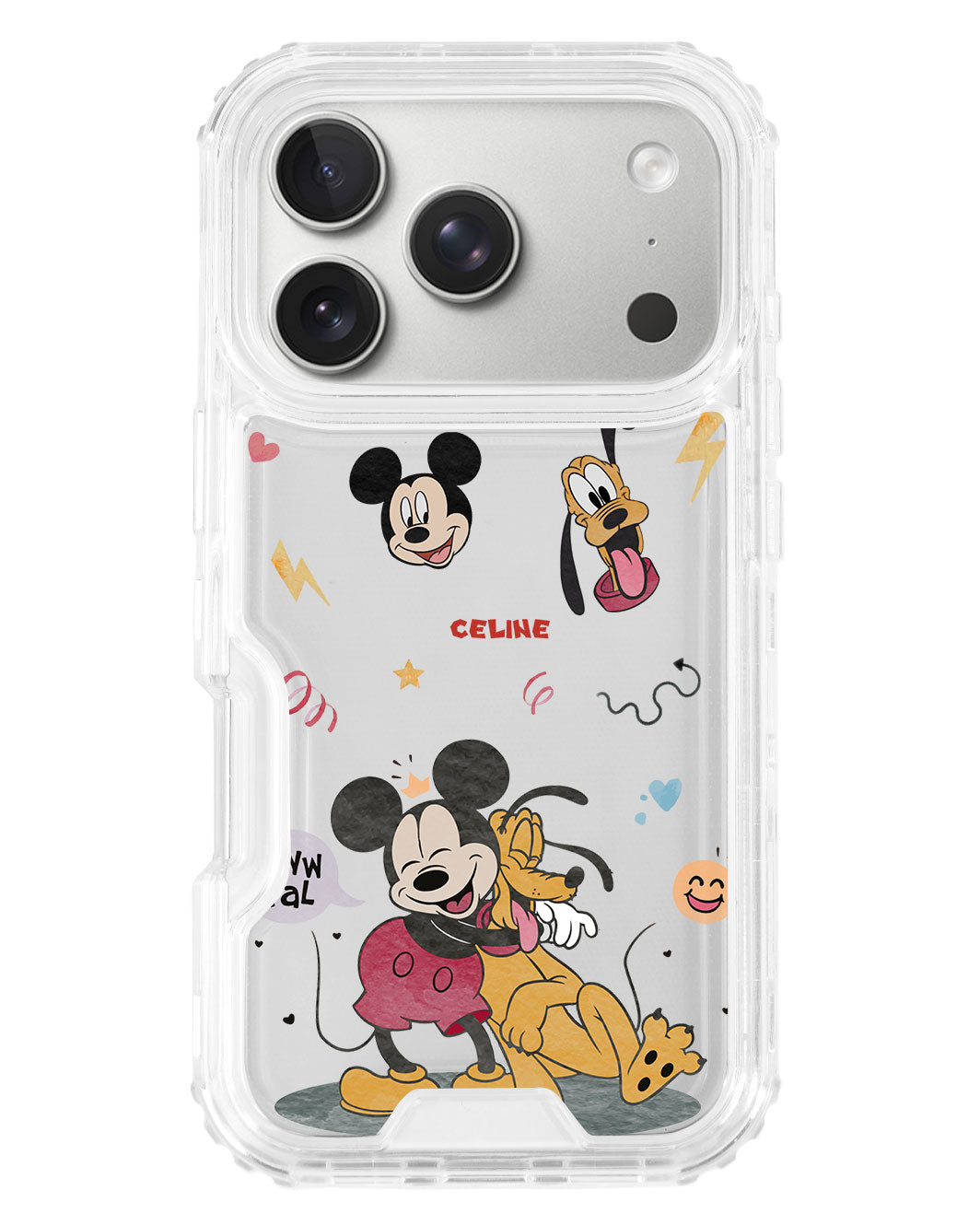 iPhone Triple Armour Case - Mickey Pal