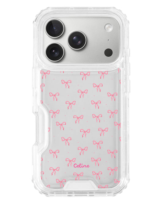 iPhone Triple Armour Case - Pink Ribbon