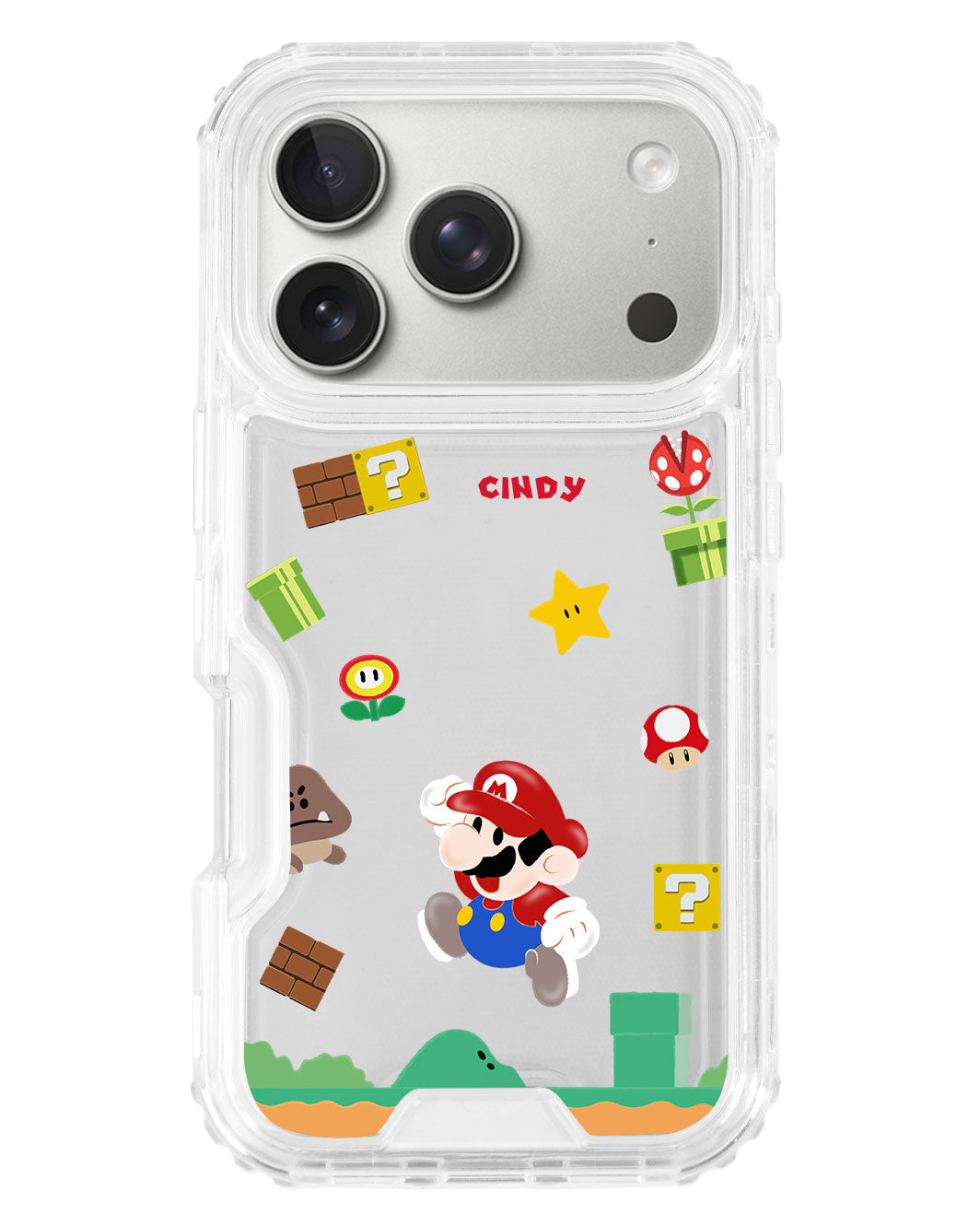 iPhone Triple Armour Case - Play Mario