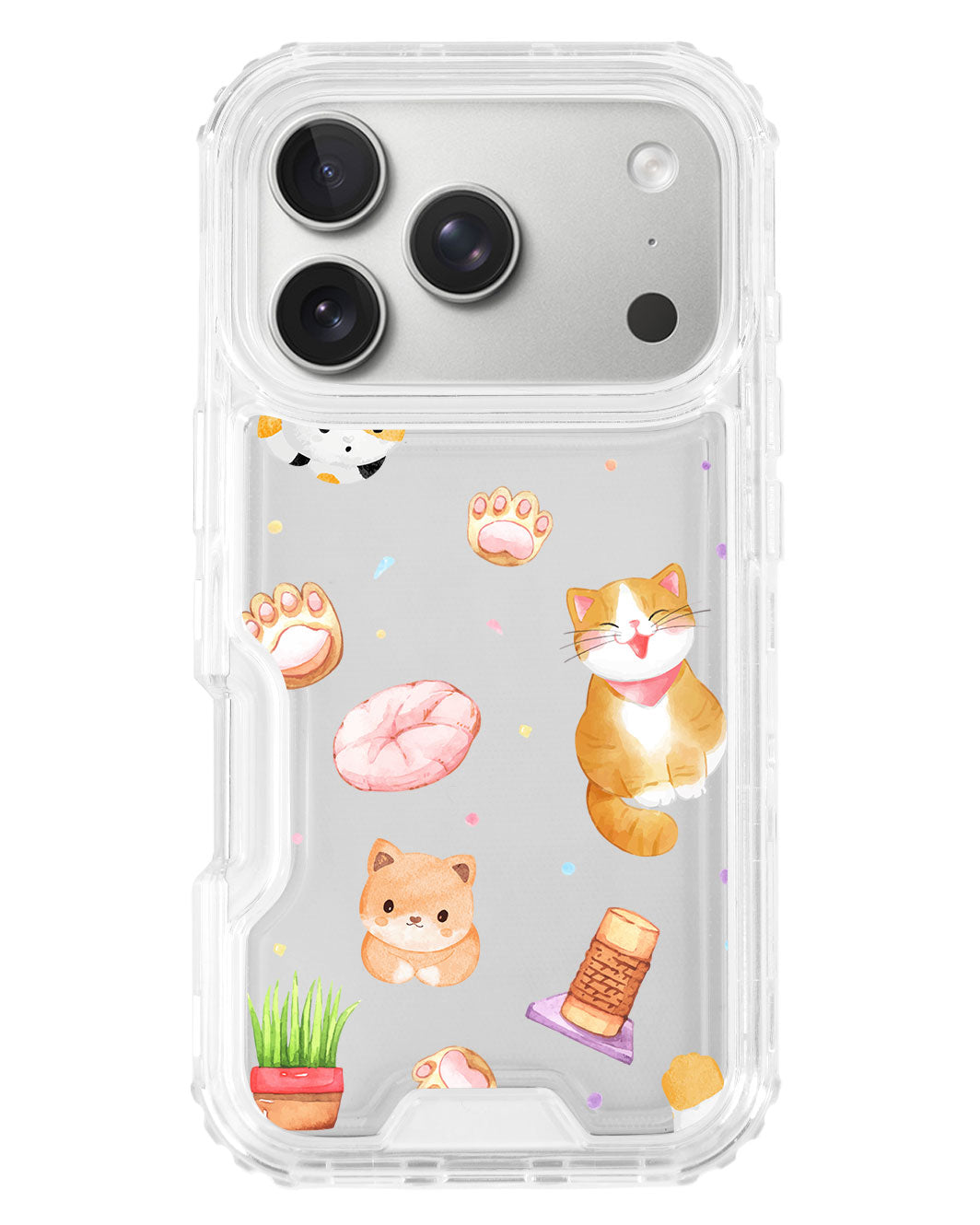iPhone Triple Armour Case - Play With Kitty