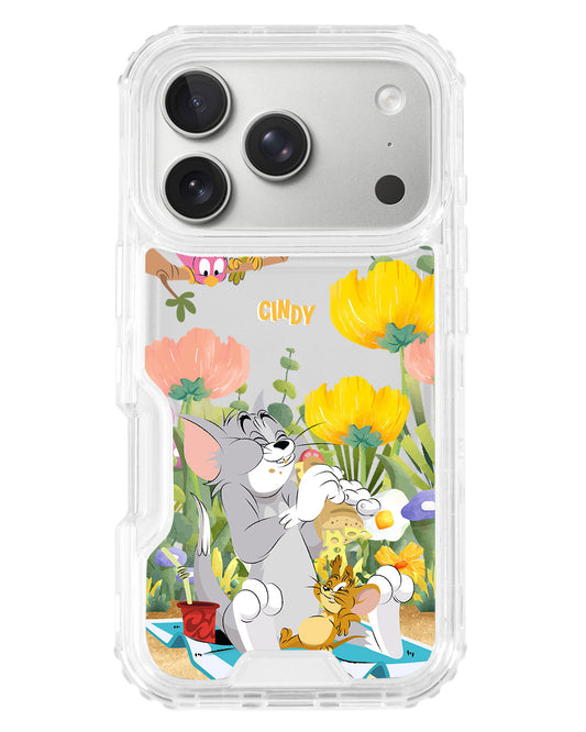 iPhone Triple Armour Case - Tom And Jerry Picnic