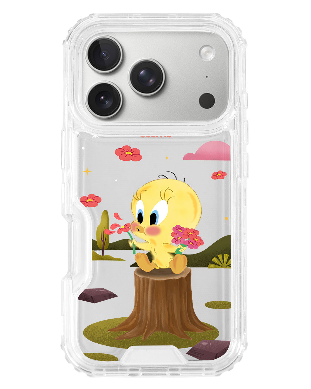 iPhone Triple Armour Case - Tweety Flower