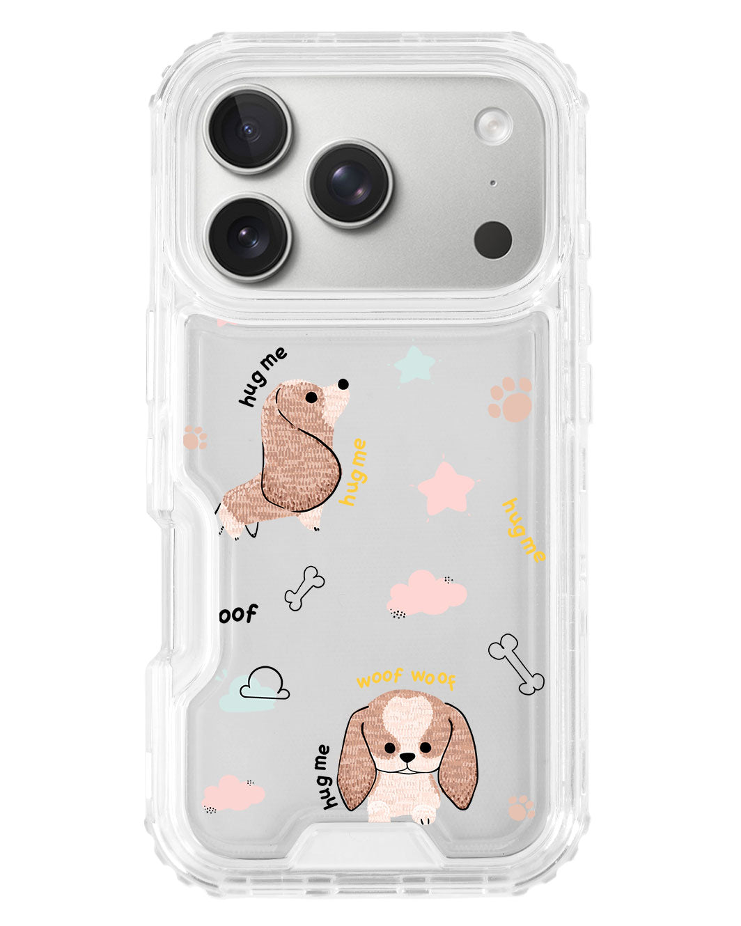iPhone Triple Armour Case - Woof Woof