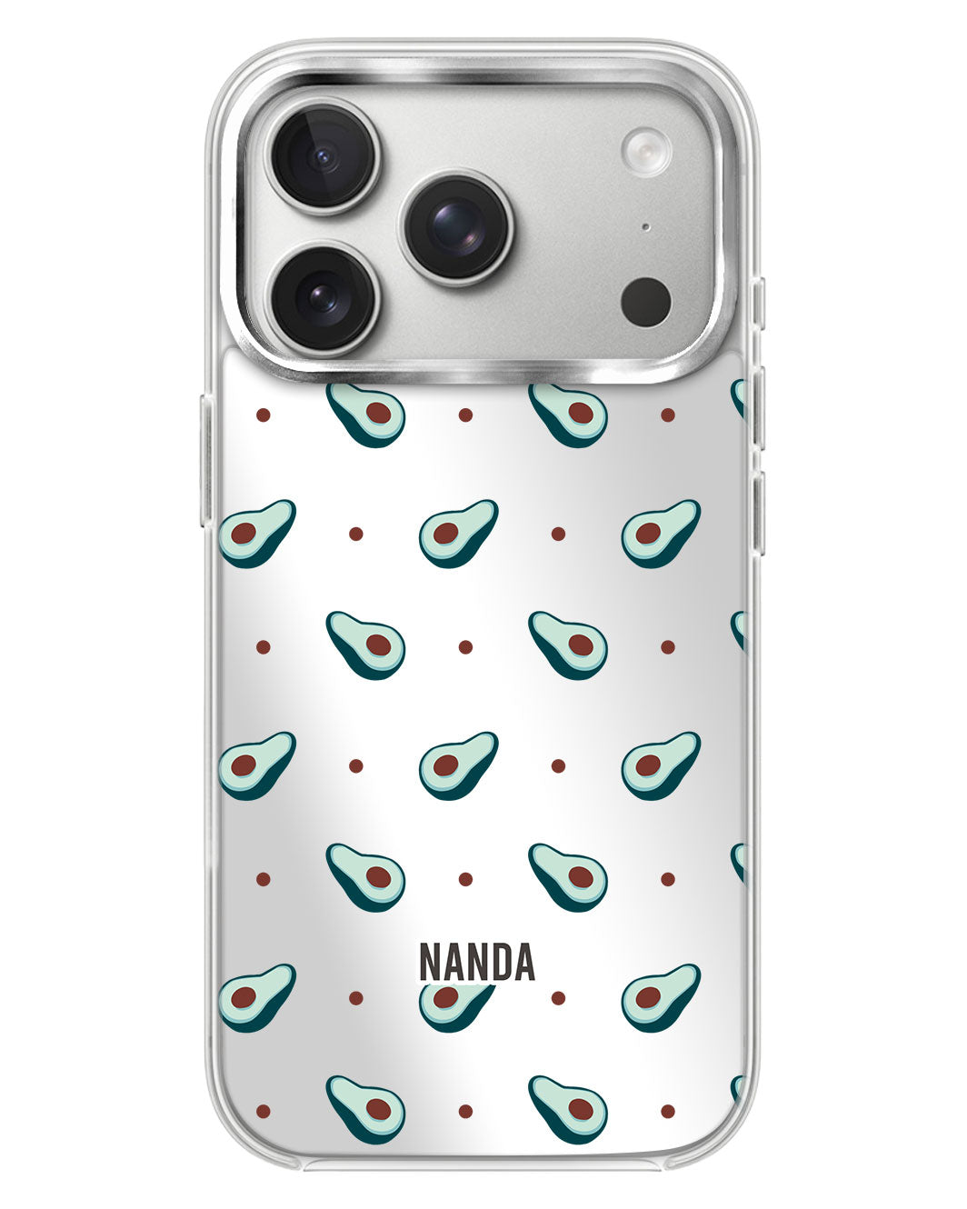 iPhone Mirror Case - Avocado Dreams