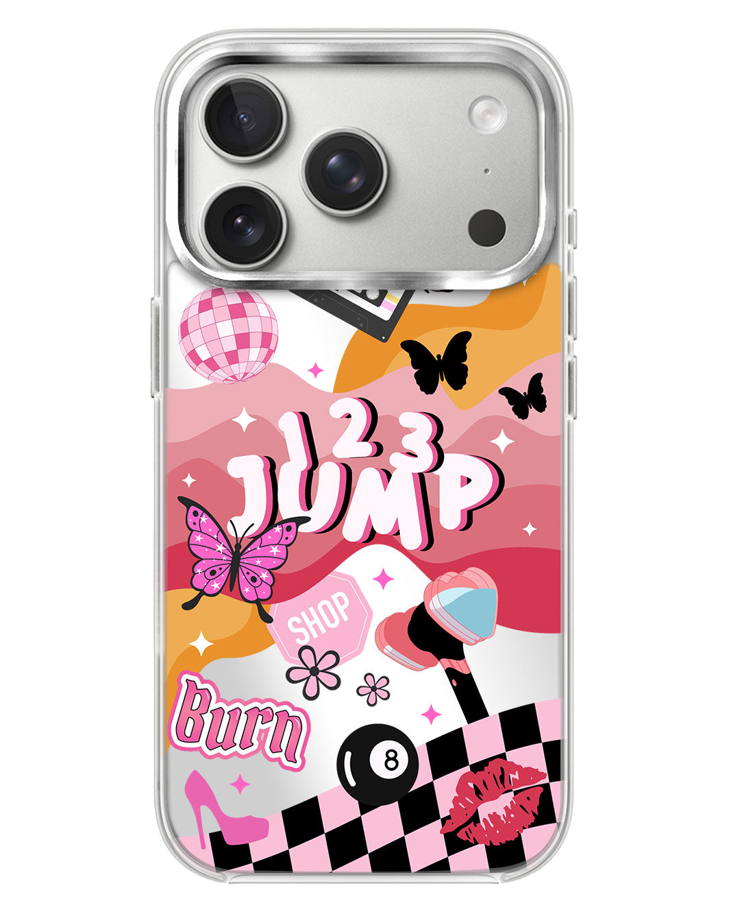 iPhone Mirror Case - Blackpink Jump