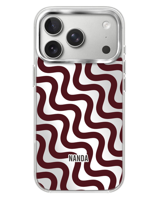 iPhone Mirror Case - Chocolate Groove