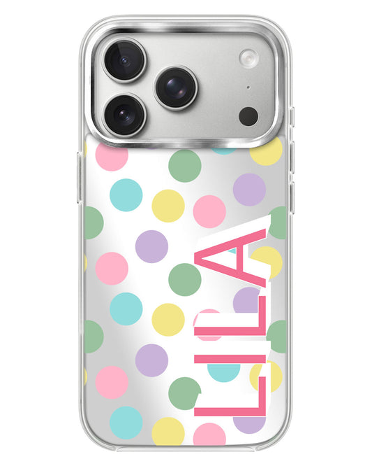 iPhone Mirror Case - Dotty Delight