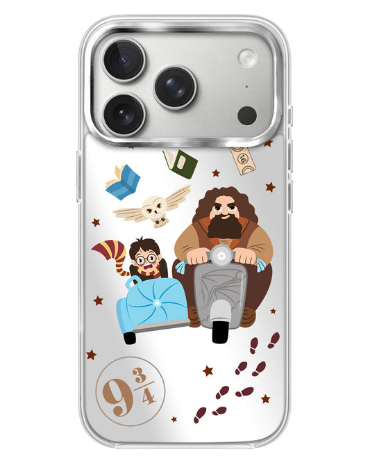 iPhone Mirror Case - Harry & Hagrid