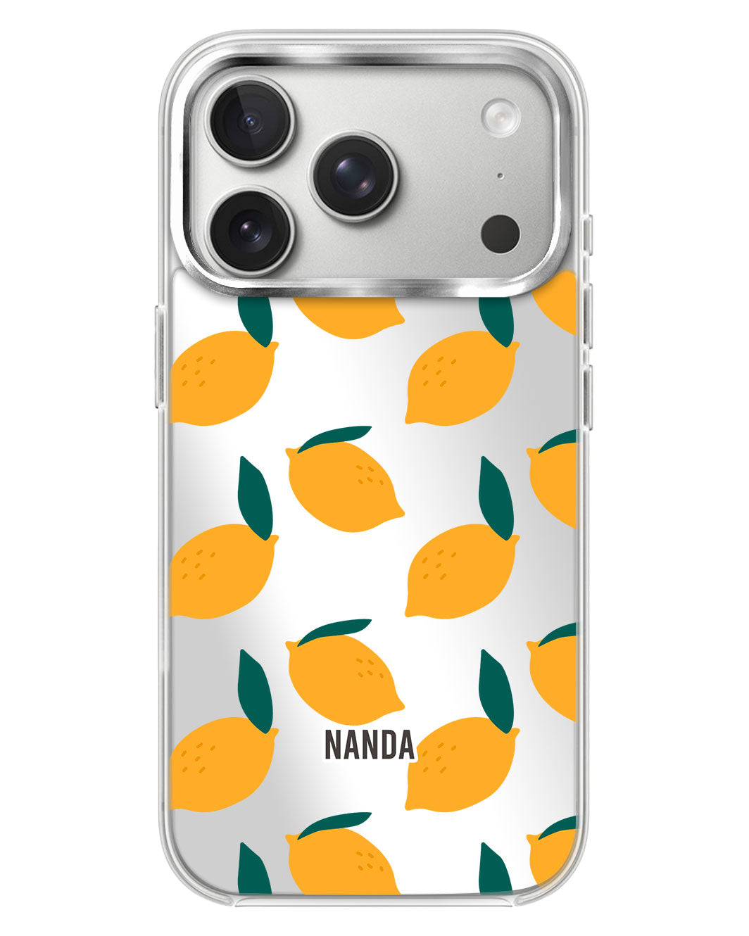iPhone Mirror Case - Lemon Zest
