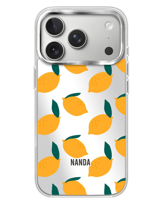 iPhone Mirror Case - Lemon Zest