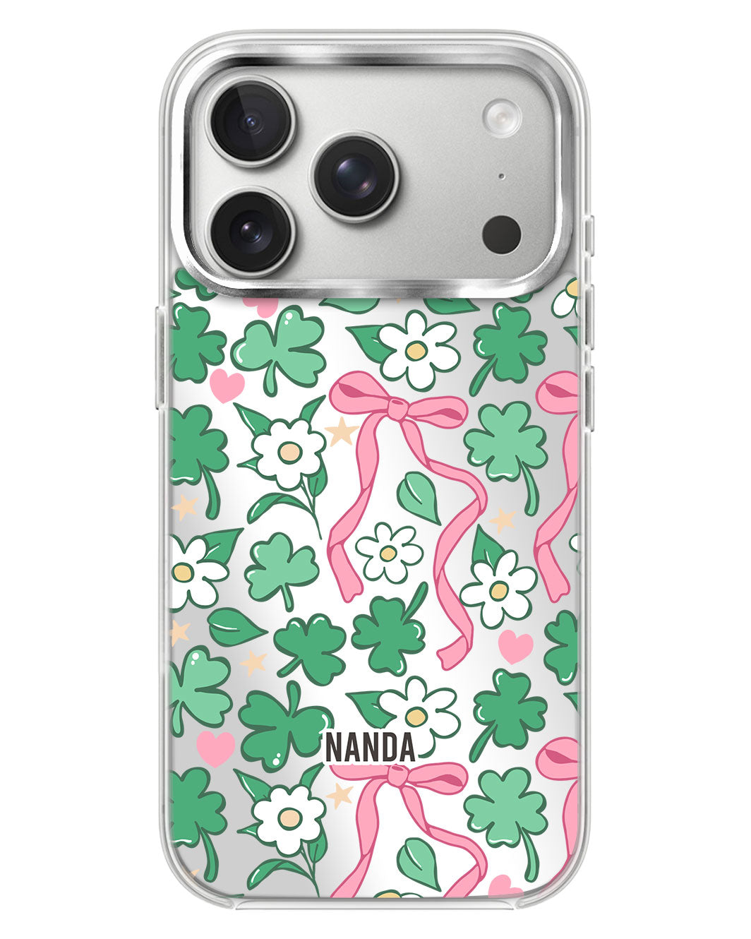 iPhone Mirror Case - Lucky Clover